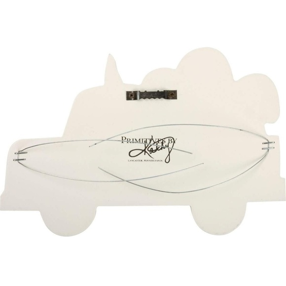 Primitives by Kathy Wreath Insert, Wood, Mushroom Farm Truck, NWT - Picture 3 of 7